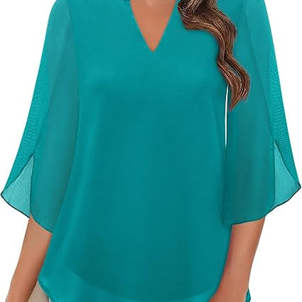 Elegancka Bluzka Casual Dla Kobiet