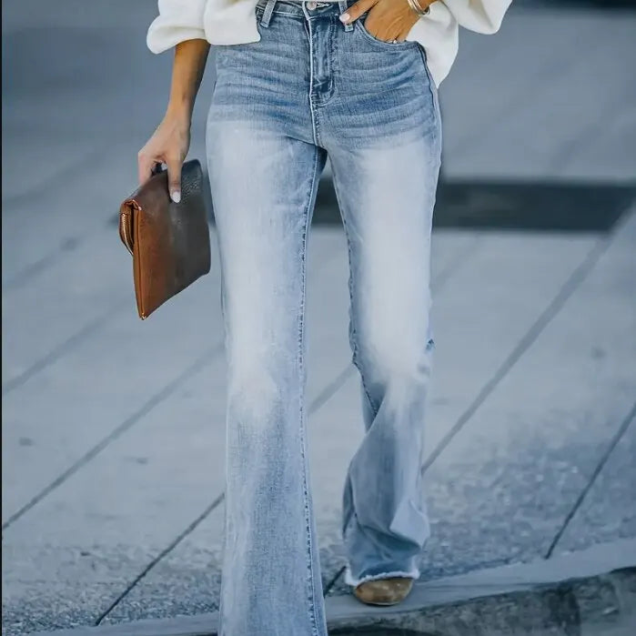 Bootcut Denim Jeansy Dla Kobiet
