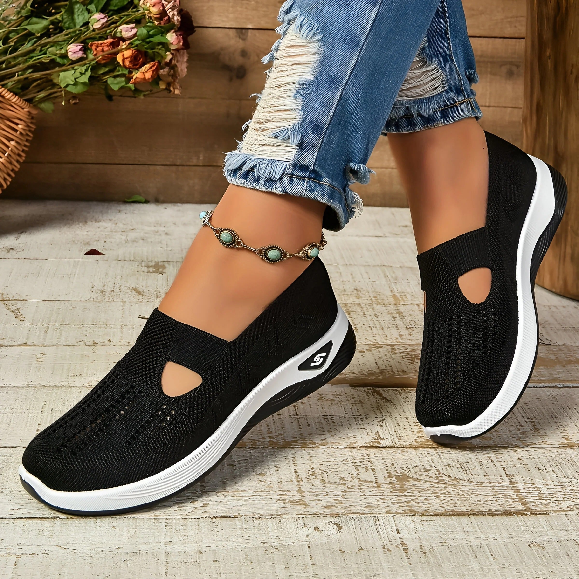 Ortopéd Slip-On Cipő For Women